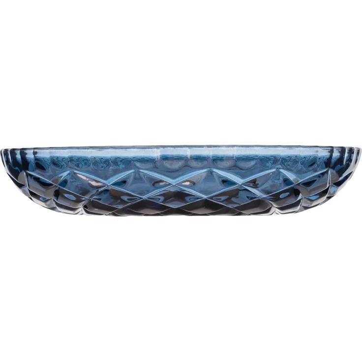 Lyngby Glas 4er-Set Teller 16 cm Sorrento Blau – Bild 2