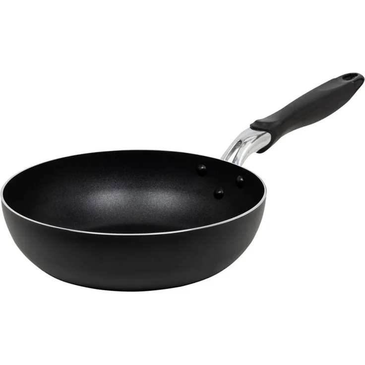 RESTO Kitchenware Wok Antares, Bratpfanne antihaftbeschichtet und spülmaschinenfest, Aluminium (1-tlg), Induktion, für alle Herdarten geeignet