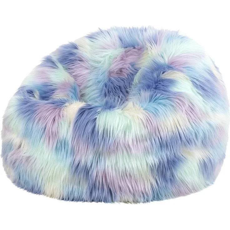 icon Sitzsack Sitzsack Flauschig aus Kunstfell für Kinder, 65x45x65cm, Made in Germany, für Kinderzimmer – Bild 5