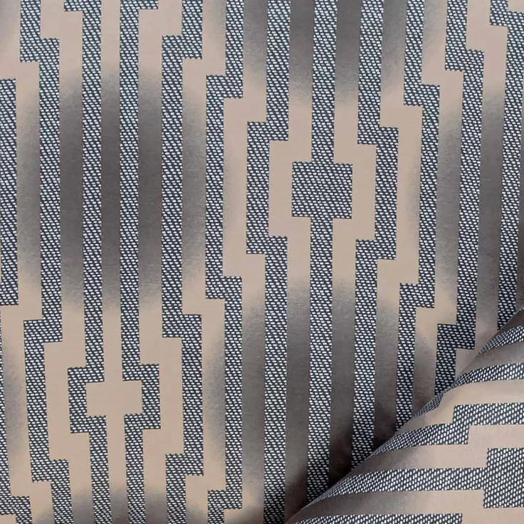 Estella Interlock Jersey Bettwäsche Levian 6970-800 Kiesel 135x200 – Bild 3