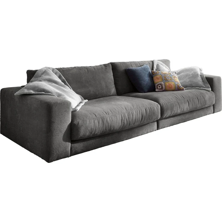 Places of Style Big-Sofa Enisa, legere Polsterung B/T/H: 290/127/85 cm, Zeitloses und stylisches Loungemöbel, in Fein- und Breitcord – Bild 1