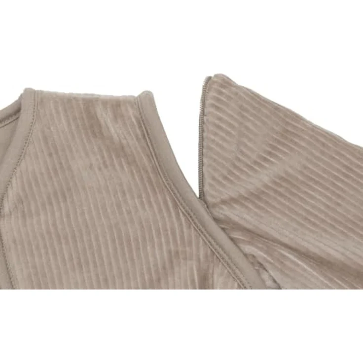 Jollein Schlafsack Baby Rund - 90 cm - 2.5 bis 3.5 TOG - Abnehmbare Ärmel - Winterschlafsack - Auch für Frühling & Herbst - Rib Milky Coffee – Bild 5