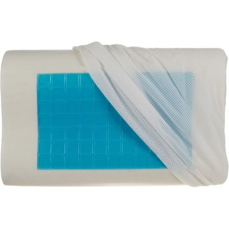 MALATEC Gesundheitskissen Orthopädisches Kissen, Füllung: Memory-Schaum, Spar-Set, kühlendes-Gel, eine ergonomische Schlafposition und weniger Verspannungen – Bild 1
