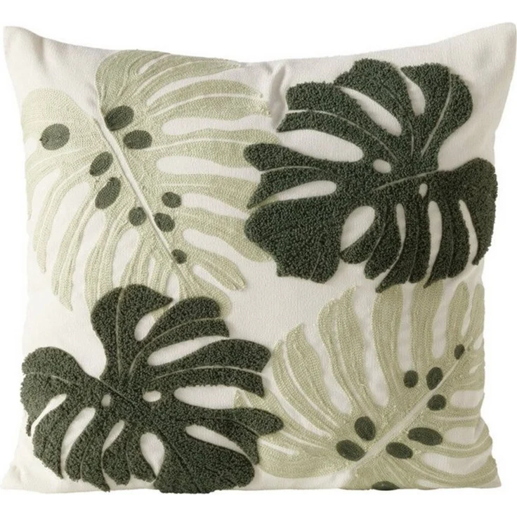 BOLTZE GRUPPE GmbH Dekokissen Verziertes Kissen mit einer Monstera DUBIA, 45 x 45 cm. – Bild 4