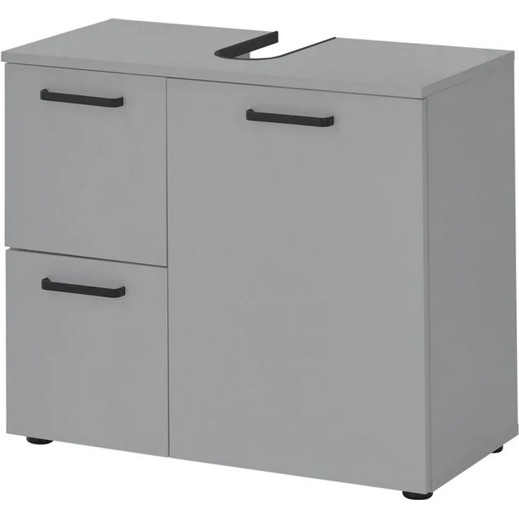 BASIC by Balculina Waschbeckenunterschrank Vanice, Badezimmerschrank B/H/T 70x60x35cm (1-St) Breite 70cm, Softclose, FSC-Mix 70%,Made in Europa – Bild 4
