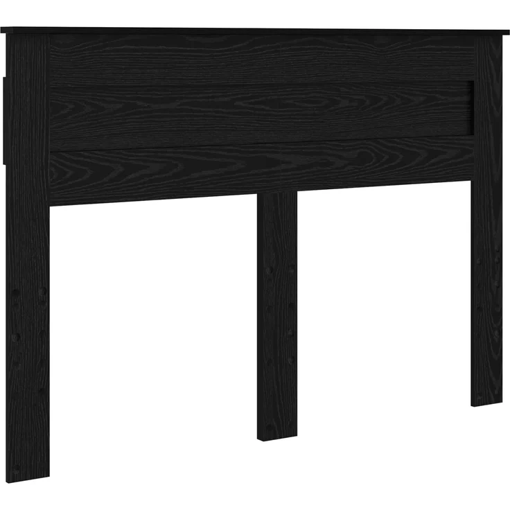 vidaXL Bettrahmen Schwarz Eichen-Optik 160 x 200 cm Holzwerkstoff 3409967 – Bild 6