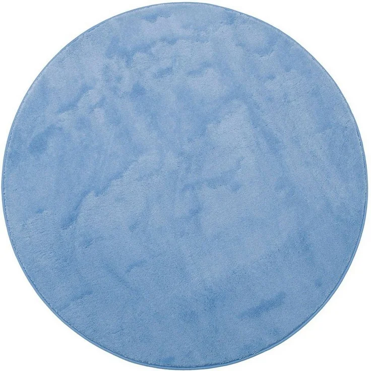 Gözze Badematte Rio Premium, Höhe 18 mm, rutschhemmend beschichtet, schnell trocknend, fußbodenheizungsgeeignet, Polyester, rund, Badteppich, Uni Farben, waschbar, rechteckig & rund erhältlich – Bild 1