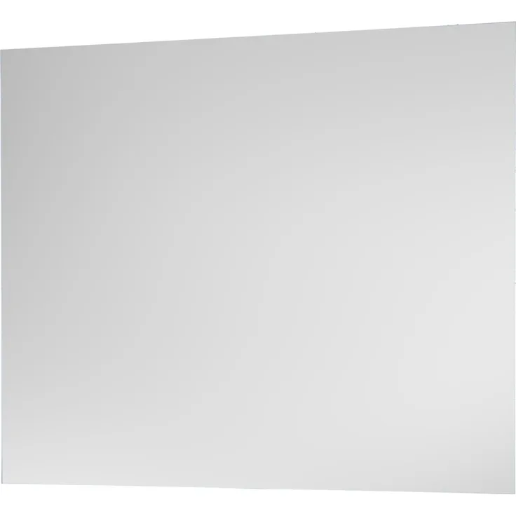 LED-Lichtspiegel >Mirror< in weiß / spiegel - 80x65x3 (BxHxT)