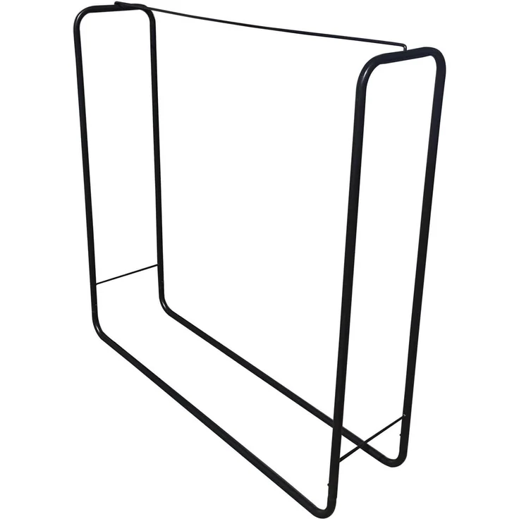 Brennholzregal Kaminholzregal Regenabdeckung Außen Stahl L100xH100cm – Bild 3