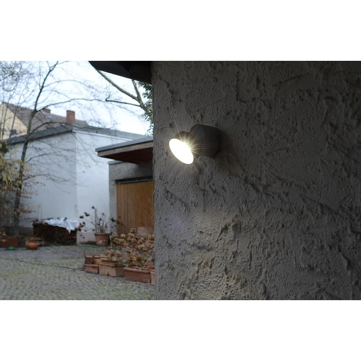 LED Außenwandleuchte TRUMPET mit beweglichem Kopf, 9. 4cm – Bild 5