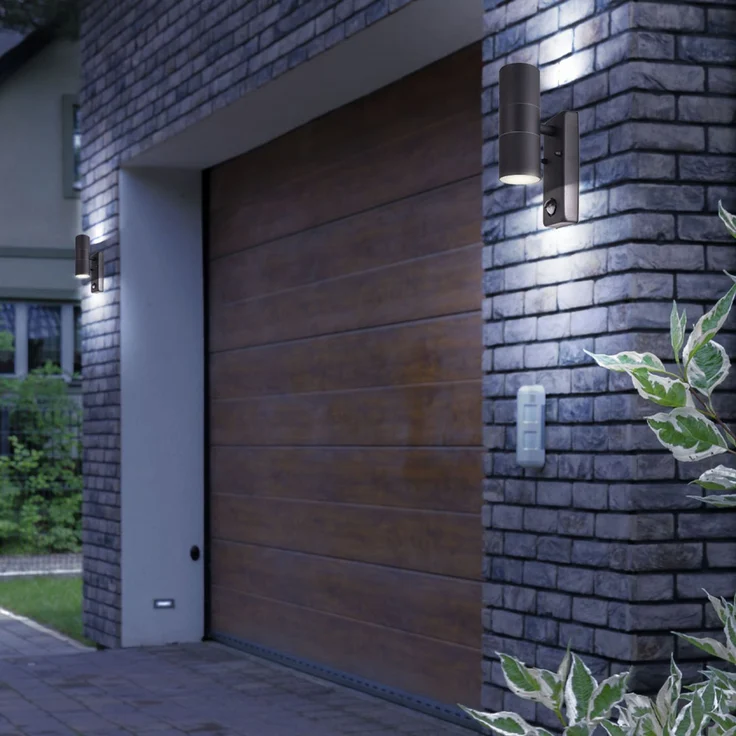 LED Wandleuchte aus Alu-Druckguss mit Bewegungsmelder – Bild 8