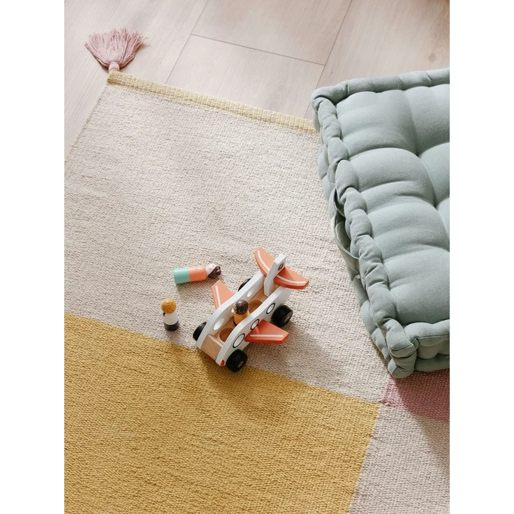 benuta Kinderteppich Anton, rechteckig, Höhe: 5 mm, Kunstfaser, Berber, Ethno-Style, Wohnzimmer – Bild 2