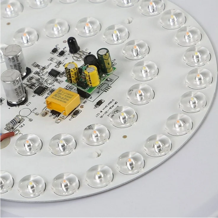 ZMH LED Deckenleuchte Weiß, rund, 18W integriertes LED, drei Farbtemperaturen, dimmbar, LED fest integriert, 3000K-6500K dimmbar, mit Fernbedienung, geeignet für Wohnzimmer und Schlafzimmer – Bild 4