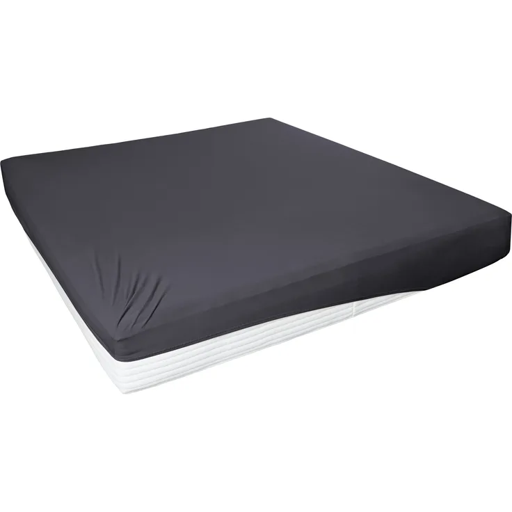 Spannbetttuch 100x200cm anthrazit