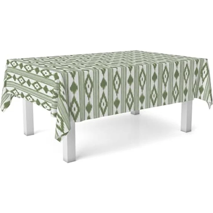 Martina Home Wachstuch-Tischdecke, Malorqui, Grün, 200x140 cm – Bild 2