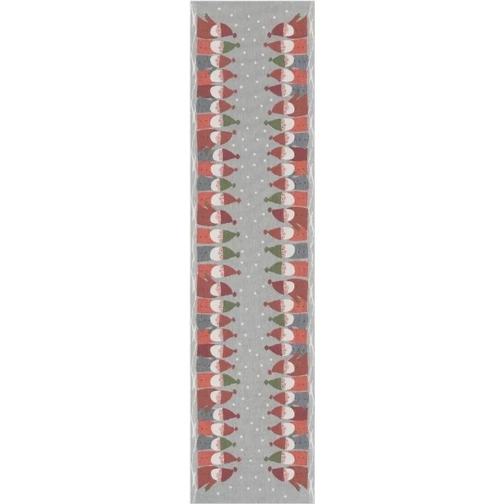 EKELUND MASTER WEAVERS 1692 Tischläufer Tischläufer Tomtemöte 35x80 cm, Pixel gewebt (6-farbig) – Bild 3