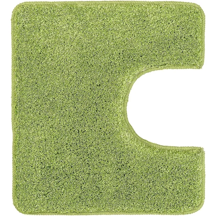 Kleine Wolke WC-Vorleger Seattle kiwigrün Polyester 55 x 50 cm