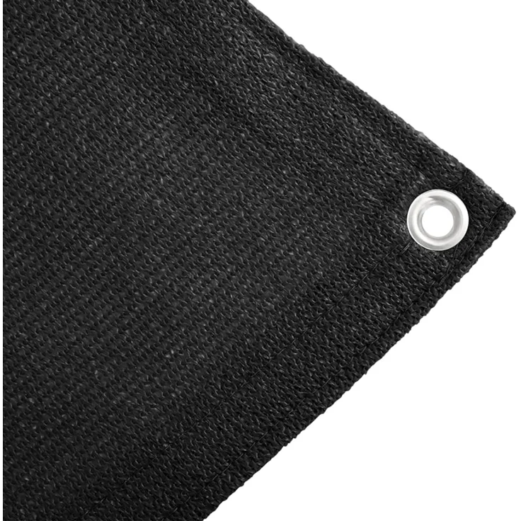 vidaXL Zeltteppich 200x200 cm Schwarz 310776 – Bild 4