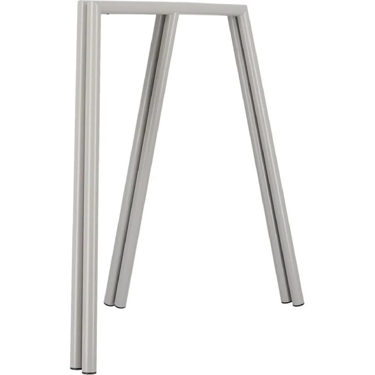 Tischgestell Benito 2er Set, pulverbeschichtetes Metall, modern, Taupe, für flexible Tischlösungen – Bild 2