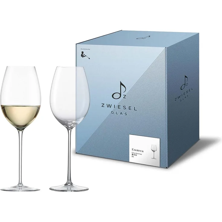 Zwiesel Glas 2 Stück Riesling Weißweinglas Enoteca handgefertigt· spülmaschinenfest· Handwäsche 122085