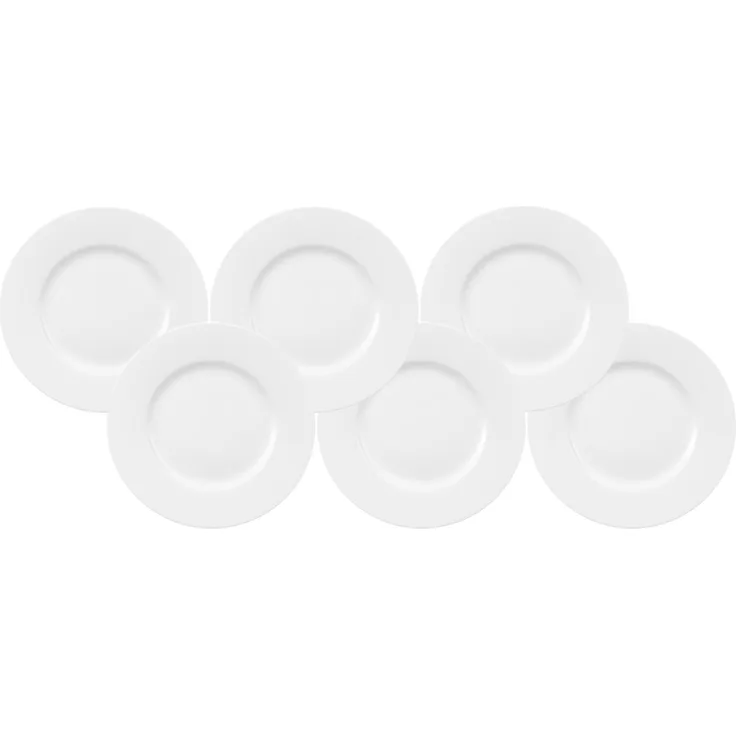 Villeroy & Boch Royal Frühstücksteller weiß ø 22 cm 6er Set