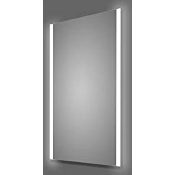 Talos Badspiegel mit Beleuchtung Loft, 50 x 70 cm, IP24 spritzwassergeschützt, Aluminiumrahmen, Kippschalter, horizontale und vertikale Aufhängung – Bild 2