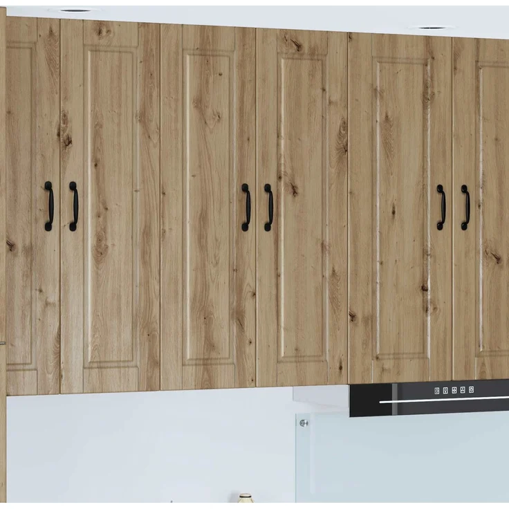 vidaXL Wandschrank PORTO Artisan-Eiche 60 x 31 x 100 cm Holzwerkstoff 885494 – Bild 1