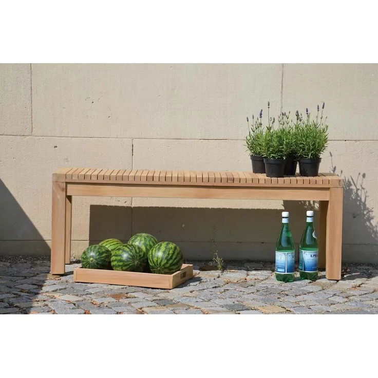 Samoa Bank Teak 45 cm x 130 cm x 35 cm