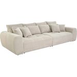 Jockenhöfer Gruppe Big-Sofa Moldau, Inklusive loser Rücken- und Zierkissen, frei im Raum stellbar