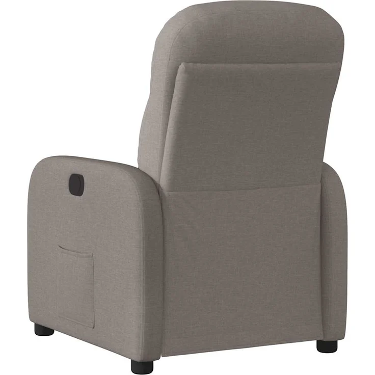 vidaXL Relaxsessel Elektrisch Taupe Stoff 3302959 – Bild 6