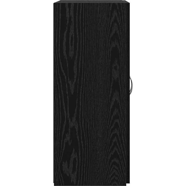 vidaXL Büroschrank Schwarz Eichen-Optik 70 x 32 x 77.5cm Holzwerkstoff 869122 – Bild 7