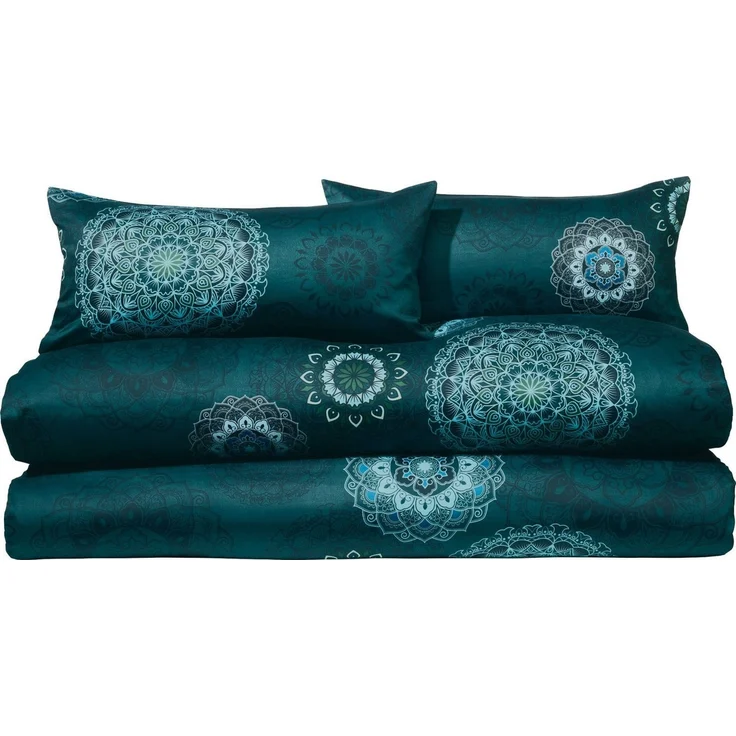 Erwin Müller Bettwäsche Bettwäsche Sparpaket 4-teilig, Mako-Satin, Ornamente – Bild 1