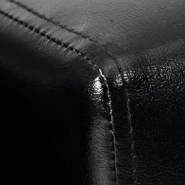 vidaXL Würfel-Sessel Schwarz Kunstleder 240068 – Bild 6