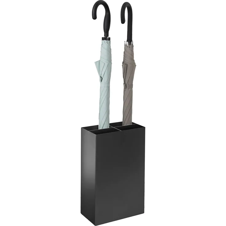 Yamazaki Schirmständer "Smart" Regenschirmständer platzsparend Schirmhalter 23x36x12cm, besonders klein, für bis zu 8 Regenschirme, aus Metall