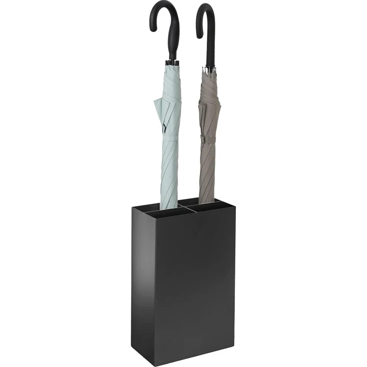 Yamazaki Schirmständer "Smart" Regenschirmständer platzsparend Schirmhalter 23x36x12cm, besonders klein, für bis zu 8 Regenschirme, aus Metall