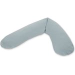 Theraline Ersatzbezug für Stillkissen Das Original, Feinstrick 190 cm, Oeko-Tex zertifiziert, nebelflieder Baumwolle