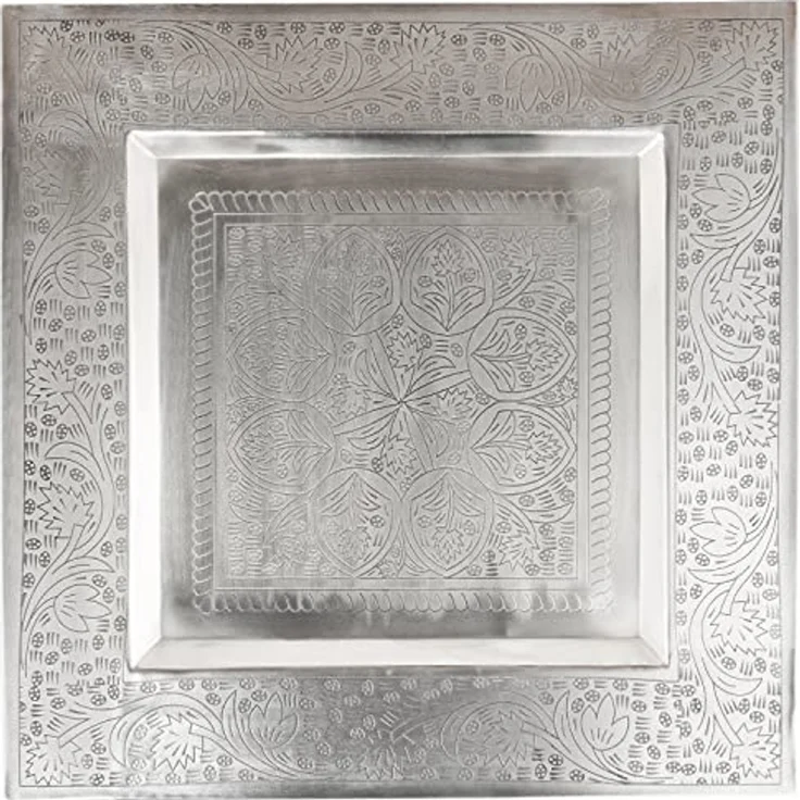 Marrakesch Orient & Mediterran Interior Beistelltisch Orientalischer Couchtisch Sule eckig, Beistelltisch, Teetisch, Handarbeit – Bild 5