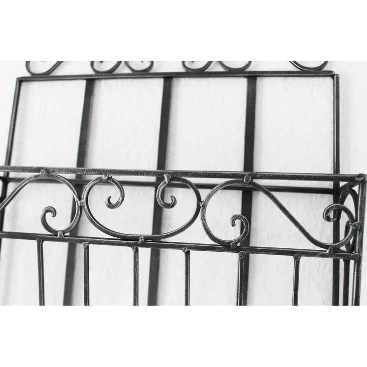 Wandregal Zeitungsständer 09911 Magazinhalter 101cm Küchenregal Zeitungshalter – Bild 5