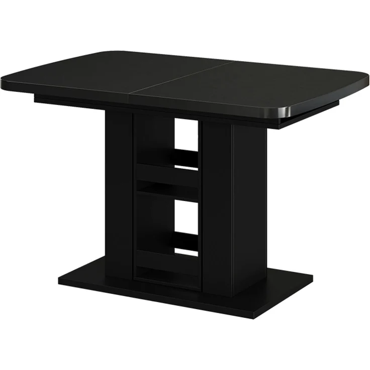 Esstisch Fenaro Schwarz 120 x 80 cm Vicco – Bild 1