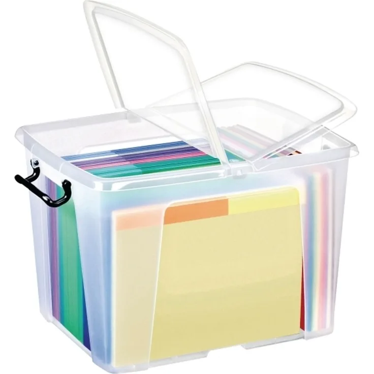 CEP Strata Aufbewahrungsbox 40 l 32 9 x 39 5 x 49 8 cm transparent