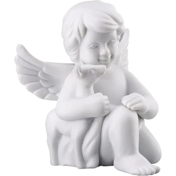 Rosenthal Selection Engel mit Bambi Klein Weiss Matt – Bild 6
