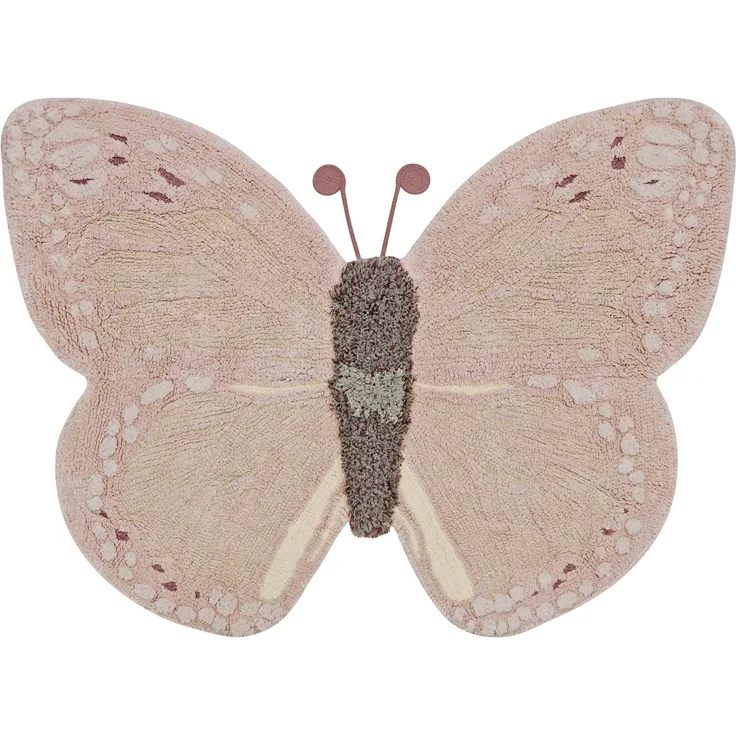 Lorena Canals Teppich - Butterfly Rosa
