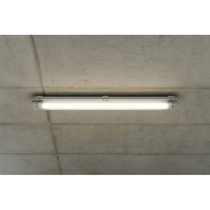 TrendLine Feuchtraumleuchte 1-flammig grau 68 cm neutralweiß – Bild 2