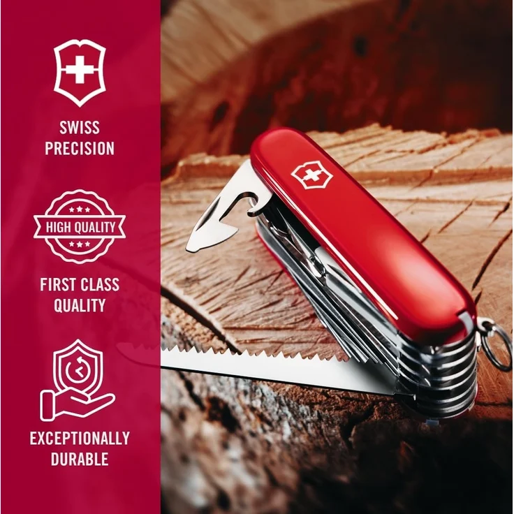 Victorinox Swiss Champ Offiziersmesser rot – Bild 7