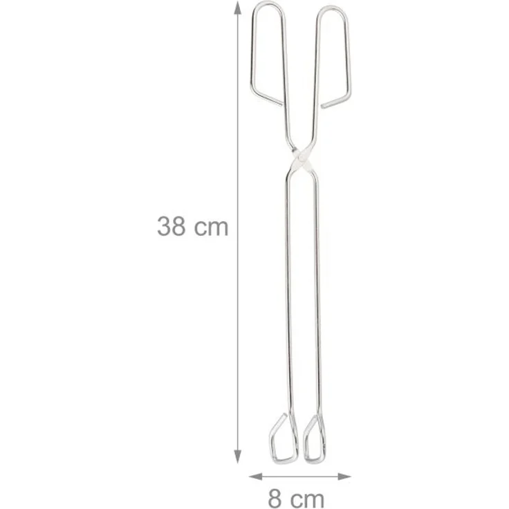 Edelstahl-Grillzangen-Set, 3-teilig, 10046739 – Bild 4