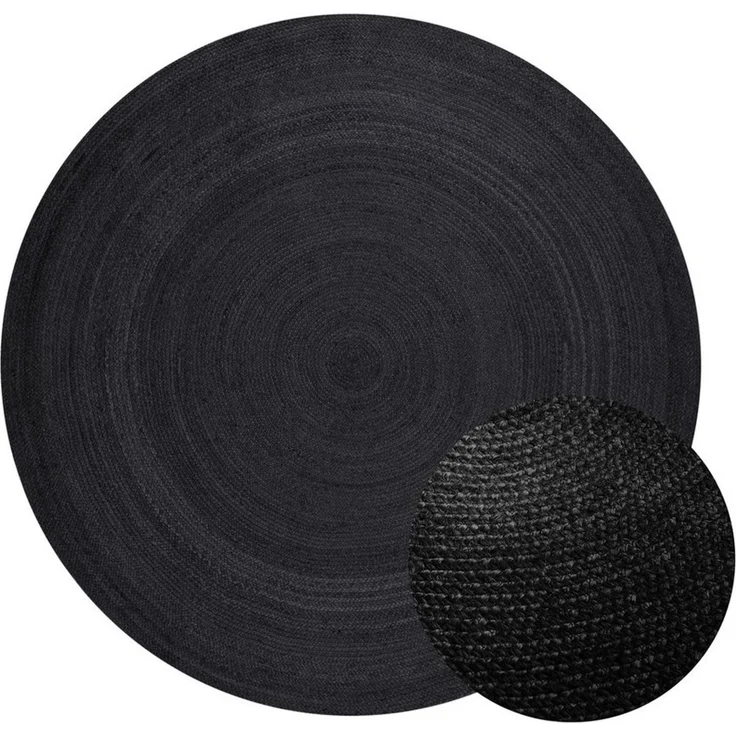 HANSE Home Teppich Rangpur Juteteppich, auch in oval, rund, Höhe: 10 mm, Handgewebt, 100% Jute, Natur, Wohnzimmer, Flur, Boho, Skandi – Bild 1