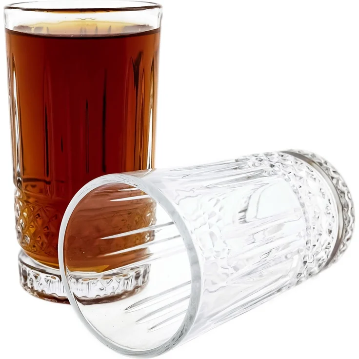 Gläser-Set 12-teilig, 260 ml - Vielseitige Gläser für Wasser, Saft & Softdrinks – Bild 1