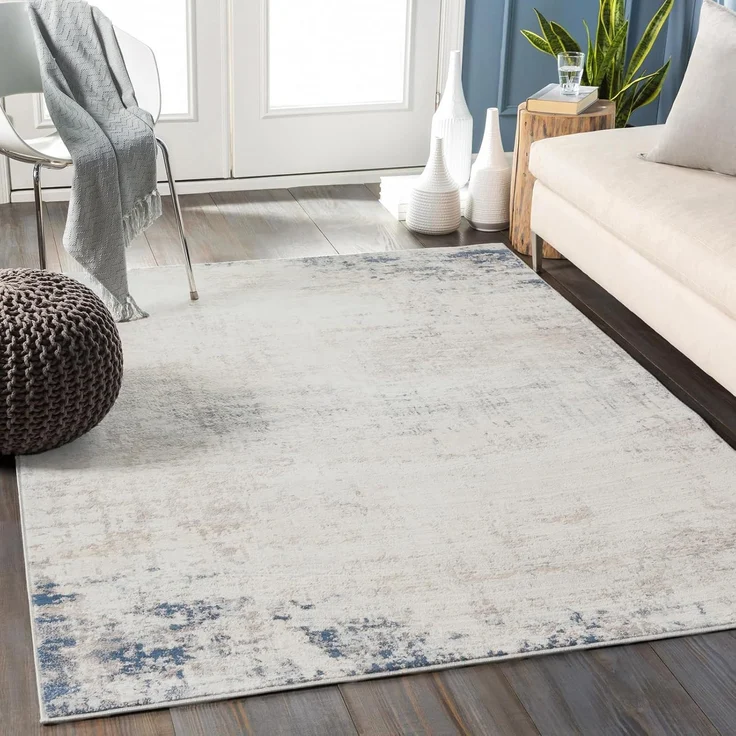 Surya Teppich UTRECHT, rechteckig, Höhe: 9 mm, Modern Marmor Design, Wohnzimmerteppich, Schlafzimmer – Bild 1