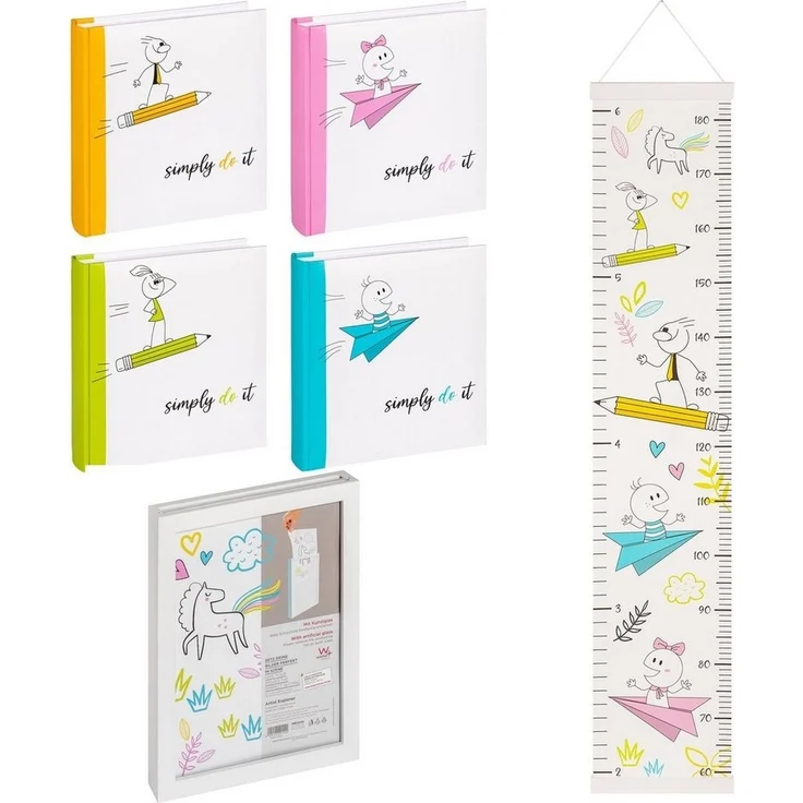 Walther Design Messlatte Kinder-Messlatte "Growing Explorer", Skala von 60-180 cm – Bild 3
