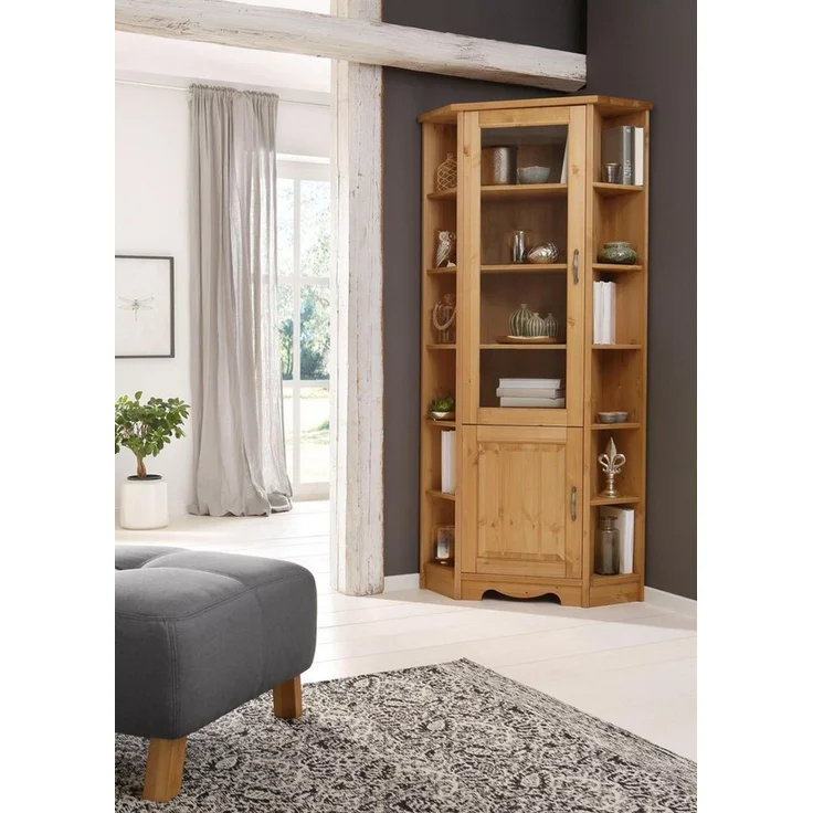 Home affaire Eckvitrine Trinidad Höhe 188 cm – Bild 5